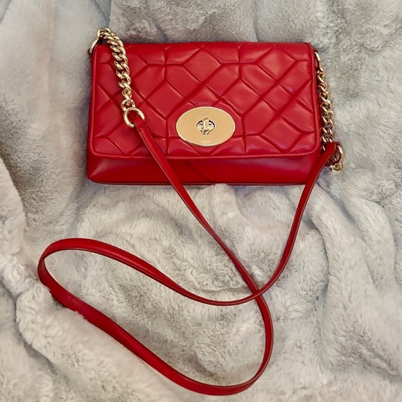 Coach Handbags - Coach Canyon Quilt Crossbody True Red